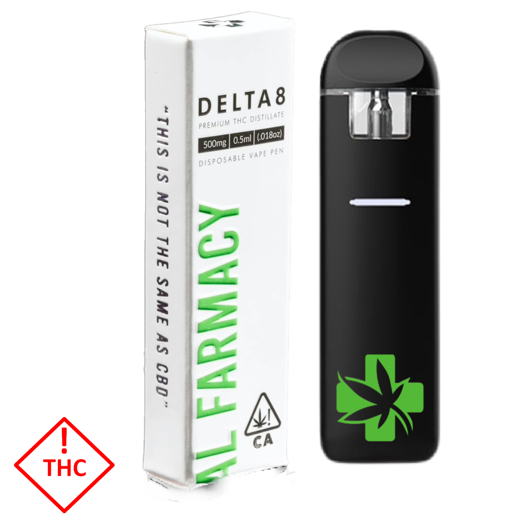 Official Farmacy delta 8 disposable premium thc vape pen